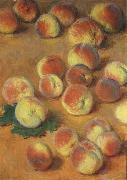 Claude Monet Peaches oil painting artist